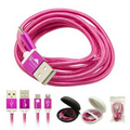 Terrier Charging Cable Magenta